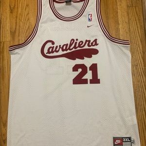 Vintage nike cavaliers miles jersey